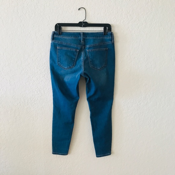 Route 66 Women’s Skinny Leg Low Rise 5 Pocket Medium Blue Denim Jeans Size 28 - Picture 2 of 11